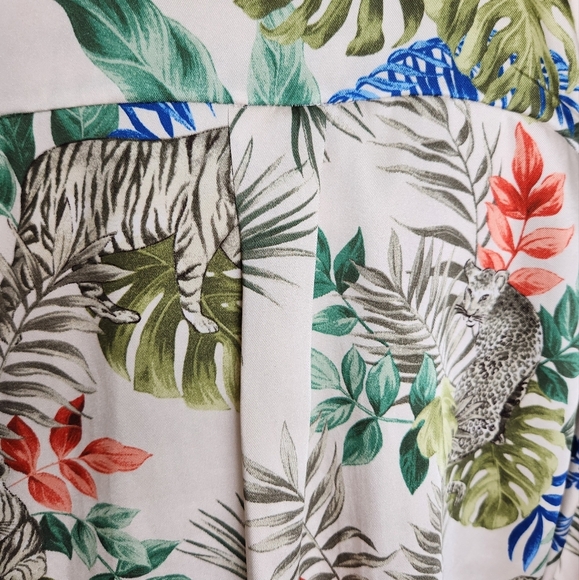 Zara Jungle Tunic Shirt Dress - Picture 9 of 12